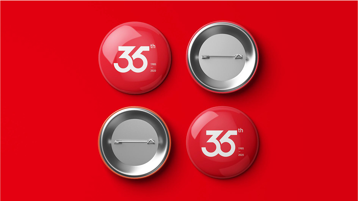中国泛海控股集团35周年logo设计之应用效果